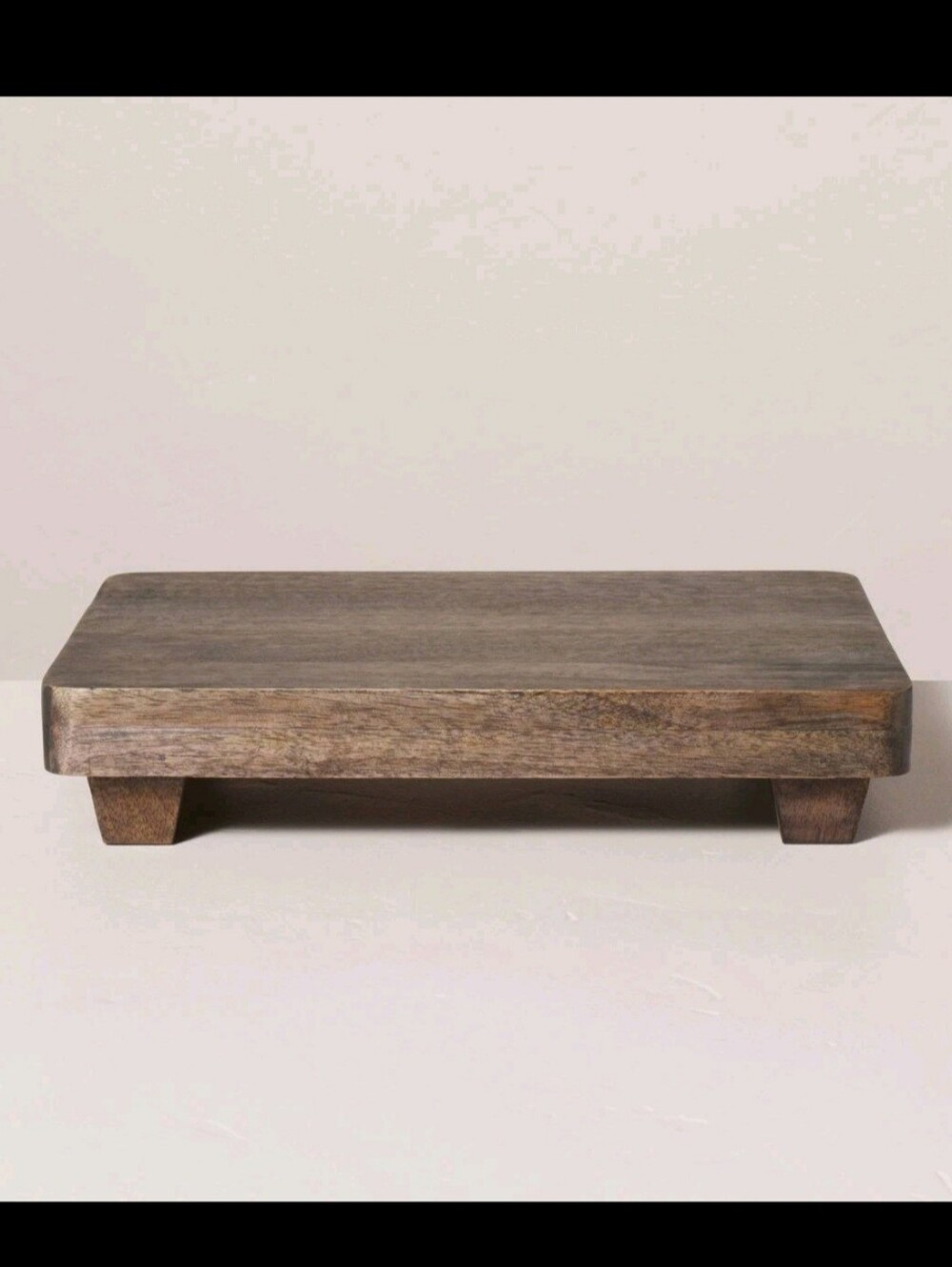 10"x13" Footed Wood Serving Trivet - Hearth & Hand™ with Magnolia